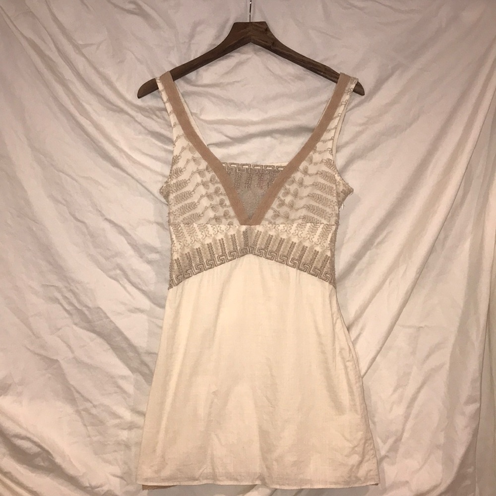 Free People Linen Mini Dress